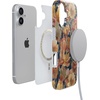 image:imageCasely iPhone 14 Case  Falling for You  Plum Floral  Compatible with MagSafe  Classic Ultra Slim DesignFallen Gold  Antique Floral