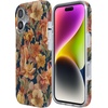 image:imageCasely iPhone 14 Case  Falling for You  Plum Floral  Compatible with MagSafe  Classic Ultra Slim DesignFallen Gold  Antique Floral