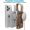image:imageCasely iPhone 14 Case  Falling for You  Plum Floral  Compatible with MagSafe  Classic Ultra Slim DesignFallen Gold  Antique Floral