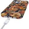 image:imageCasely iPhone 14 Case  Falling for You  Plum Floral  Compatible with MagSafe  Classic Ultra Slim DesignFallen Gold  Antique Floral