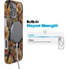 image:imageCasely iPhone 14 Case  Falling for You  Plum Floral  Compatible with MagSafe  Classic Ultra Slim DesignFallen Gold  Antique Floral