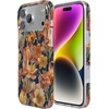 image:imageCasely iPhone 14 Case  Falling for You  Plum Floral  Compatible with MagSafe  Classic Ultra Slim DesignFallen Gold  Antique Floral