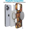 image:imageCasely iPhone 14 Case  Falling for You  Plum Floral  Compatible with MagSafe  Classic Ultra Slim DesignFallen Gold  Antique Floral