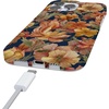 image:imageCasely iPhone 14 Case  Falling for You  Plum Floral  Compatible with MagSafe  Classic Ultra Slim DesignFallen Gold  Antique Floral