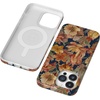 image:imageCasely iPhone 14 Case  Falling for You  Plum Floral  Compatible with MagSafe  Classic Ultra Slim DesignFallen Gold  Antique Floral