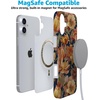 image:imageCasely iPhone 14 Case  Falling for You  Plum Floral  Compatible with MagSafe  Classic Ultra Slim DesignFallen Gold  Antique Floral