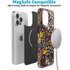 image:imageCasely iPhone 14 Case  Falling for You  Plum Floral  Compatible with MagSafe  Classic Ultra Slim DesignFalling for You  Plum Floral