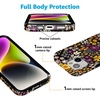 image:imageCasely iPhone 14 Case  Falling for You  Plum Floral  Compatible with MagSafe  Classic Ultra Slim DesignFalling for You  Plum Floral