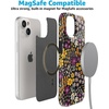 image:imageCasely iPhone 14 Case  Falling for You  Plum Floral  Compatible with MagSafe  Classic Ultra Slim DesignFalling for You  Plum Floral