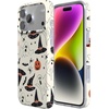 image:imageCasely iPhone 14 Case  Falling for You  Plum Floral  Compatible with MagSafe  Classic Ultra Slim DesignFeeling Witchy  Haunted Halloween