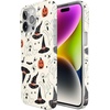 image:imageCasely iPhone 14 Case  Falling for You  Plum Floral  Compatible with MagSafe  Classic Ultra Slim DesignFeeling Witchy  Haunted Halloween