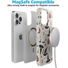 image:imageCasely iPhone 14 Case  Falling for You  Plum Floral  Compatible with MagSafe  Classic Ultra Slim DesignFeeling Witchy  Haunted Halloween