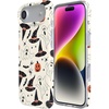 image:imageCasely iPhone 14 Case  Falling for You  Plum Floral  Compatible with MagSafe  Classic Ultra Slim DesignFeeling Witchy  Haunted Halloween