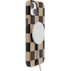 image:imageCasely iPhone 14 Case  Falling for You  Plum Floral  Compatible with MagSafe  Classic Ultra Slim DesignFit Check  Black  Brown Checkerboard