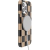 image:imageCasely iPhone 14 Case  Falling for You  Plum Floral  Compatible with MagSafe  Classic Ultra Slim DesignFit Check  Black  Brown Checkerboard