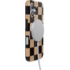 image:imageCasely iPhone 14 Case  Falling for You  Plum Floral  Compatible with MagSafe  Classic Ultra Slim DesignFit Check  Black  Brown Checkerboard