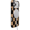image:imageCasely iPhone 14 Case  Falling for You  Plum Floral  Compatible with MagSafe  Classic Ultra Slim DesignFit Check  Black  Brown Checkerboard