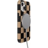 image:imageCasely iPhone 14 Case  Falling for You  Plum Floral  Compatible with MagSafe  Classic Ultra Slim DesignFit Check  Black  Brown Checkerboard