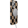 image:imageCasely iPhone 14 Case  Falling for You  Plum Floral  Compatible with MagSafe  Classic Ultra Slim DesignFit Check  Black  Brown Checkerboard