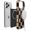 image:imageCasely iPhone 14 Case  Falling for You  Plum Floral  Compatible with MagSafe  Classic Ultra Slim DesignFit Check  Black  Brown Checkerboard