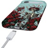image:imageCasely iPhone 14 Case  Falling for You  Plum Floral  Compatible with MagSafe  Classic Ultra Slim DesignForever Grateful  Grateful Dead Skeleton Floral