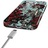 image:imageCasely iPhone 14 Case  Falling for You  Plum Floral  Compatible with MagSafe  Classic Ultra Slim DesignForever Grateful  Grateful Dead Skeleton Floral