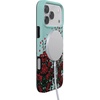 image:imageCasely iPhone 14 Case  Falling for You  Plum Floral  Compatible with MagSafe  Classic Ultra Slim DesignForever Grateful  Grateful Dead Skeleton Floral