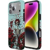 image:imageCasely iPhone 14 Case  Falling for You  Plum Floral  Compatible with MagSafe  Classic Ultra Slim DesignForever Grateful  Grateful Dead Skeleton Floral