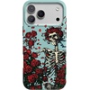 image:imageCasely iPhone 14 Case  Falling for You  Plum Floral  Compatible with MagSafe  Classic Ultra Slim DesignForever Grateful  Grateful Dead Skeleton Floral