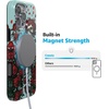 image:imageCasely iPhone 14 Case  Falling for You  Plum Floral  Compatible with MagSafe  Classic Ultra Slim DesignForever Grateful  Grateful Dead Skeleton Floral