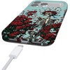 image:imageCasely iPhone 14 Case  Falling for You  Plum Floral  Compatible with MagSafe  Classic Ultra Slim DesignForever Grateful  Grateful Dead Skeleton Floral
