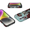 image:imageCasely iPhone 14 Case  Falling for You  Plum Floral  Compatible with MagSafe  Classic Ultra Slim DesignForever Grateful  Grateful Dead Skeleton Floral