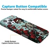 image:imageCasely iPhone 14 Case  Falling for You  Plum Floral  Compatible with MagSafe  Classic Ultra Slim DesignForever Grateful  Grateful Dead Skeleton Floral