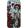 image:imageCasely iPhone 14 Case  Falling for You  Plum Floral  Compatible with MagSafe  Classic Ultra Slim DesignForever Grateful  Grateful Dead Skeleton Floral