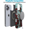 image:imageCasely iPhone 14 Case  Falling for You  Plum Floral  Compatible with MagSafe  Classic Ultra Slim DesignForever Grateful  Grateful Dead Skeleton Floral