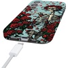 image:imageCasely iPhone 14 Case  Falling for You  Plum Floral  Compatible with MagSafe  Classic Ultra Slim DesignForever Grateful  Grateful Dead Skeleton Floral