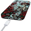 image:imageCasely iPhone 14 Case  Falling for You  Plum Floral  Compatible with MagSafe  Classic Ultra Slim DesignForever Grateful  Grateful Dead Skeleton Floral