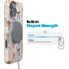 image:imageCasely iPhone 14 Case  Falling for You  Plum Floral  Compatible with MagSafe  Classic Ultra Slim DesignGourdy Girlie  Harvest Bows