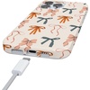 image:imageCasely iPhone 14 Case  Falling for You  Plum Floral  Compatible with MagSafe  Classic Ultra Slim DesignGourdy Girlie  Harvest Bows