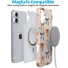 image:imageCasely iPhone 14 Case  Falling for You  Plum Floral  Compatible with MagSafe  Classic Ultra Slim DesignGourdy Girlie  Harvest Bows