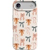 image:imageCasely iPhone 14 Case  Falling for You  Plum Floral  Compatible with MagSafe  Classic Ultra Slim DesignGourdy Girlie  Harvest Bows