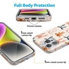 image:imageCasely iPhone 14 Case  Falling for You  Plum Floral  Compatible with MagSafe  Classic Ultra Slim DesignGourdy Girlie  Harvest Bows