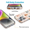 image:imageCasely iPhone 14 Case  Falling for You  Plum Floral  Compatible with MagSafe  Classic Ultra Slim DesignGourdy Girlie  Harvest Bows
