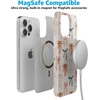 image:imageCasely iPhone 14 Case  Falling for You  Plum Floral  Compatible with MagSafe  Classic Ultra Slim DesignGourdy Girlie  Harvest Bows
