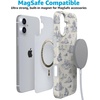 image:imageCasely iPhone 14 Case  Falling for You  Plum Floral  Compatible with MagSafe  Classic Ultra Slim DesignGraveyard Gathering  Skeleton Picnic