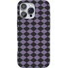 image:imageCasely iPhone 14 Case  Falling for You  Plum Floral  Compatible with MagSafe  Classic Ultra Slim DesignHarlequin Midnight Diamond  Black and Purple