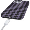 image:imageCasely iPhone 14 Case  Falling for You  Plum Floral  Compatible with MagSafe  Classic Ultra Slim DesignHarlequin Midnight Diamond  Black and Purple