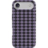 image:imageCasely iPhone 14 Case  Falling for You  Plum Floral  Compatible with MagSafe  Classic Ultra Slim DesignHarlequin Midnight Diamond  Black and Purple