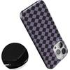 image:imageCasely iPhone 14 Case  Falling for You  Plum Floral  Compatible with MagSafe  Classic Ultra Slim DesignHarlequin Midnight Diamond  Black and Purple