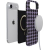 image:imageCasely iPhone 14 Case  Falling for You  Plum Floral  Compatible with MagSafe  Classic Ultra Slim DesignHarlequin Midnight Diamond  Black and Purple